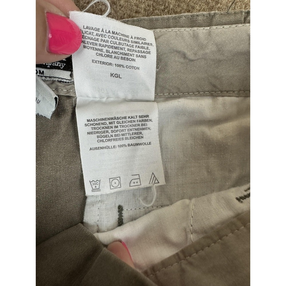 Columbia Shorts Womens Size 8 olive 100% Cotton Casual Outdoors Utility Pockets - Picture 10 of 12